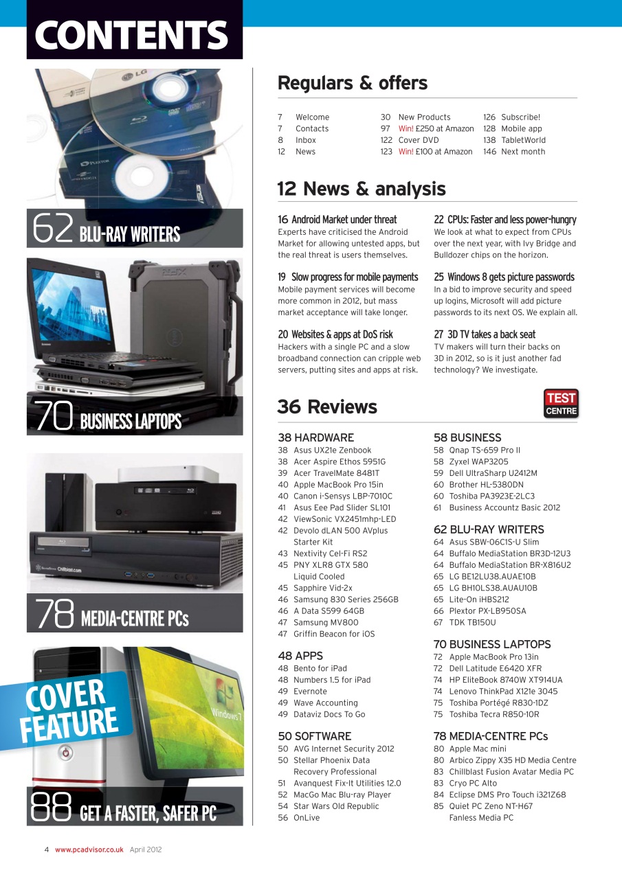 Tech Advisor Preview Pages