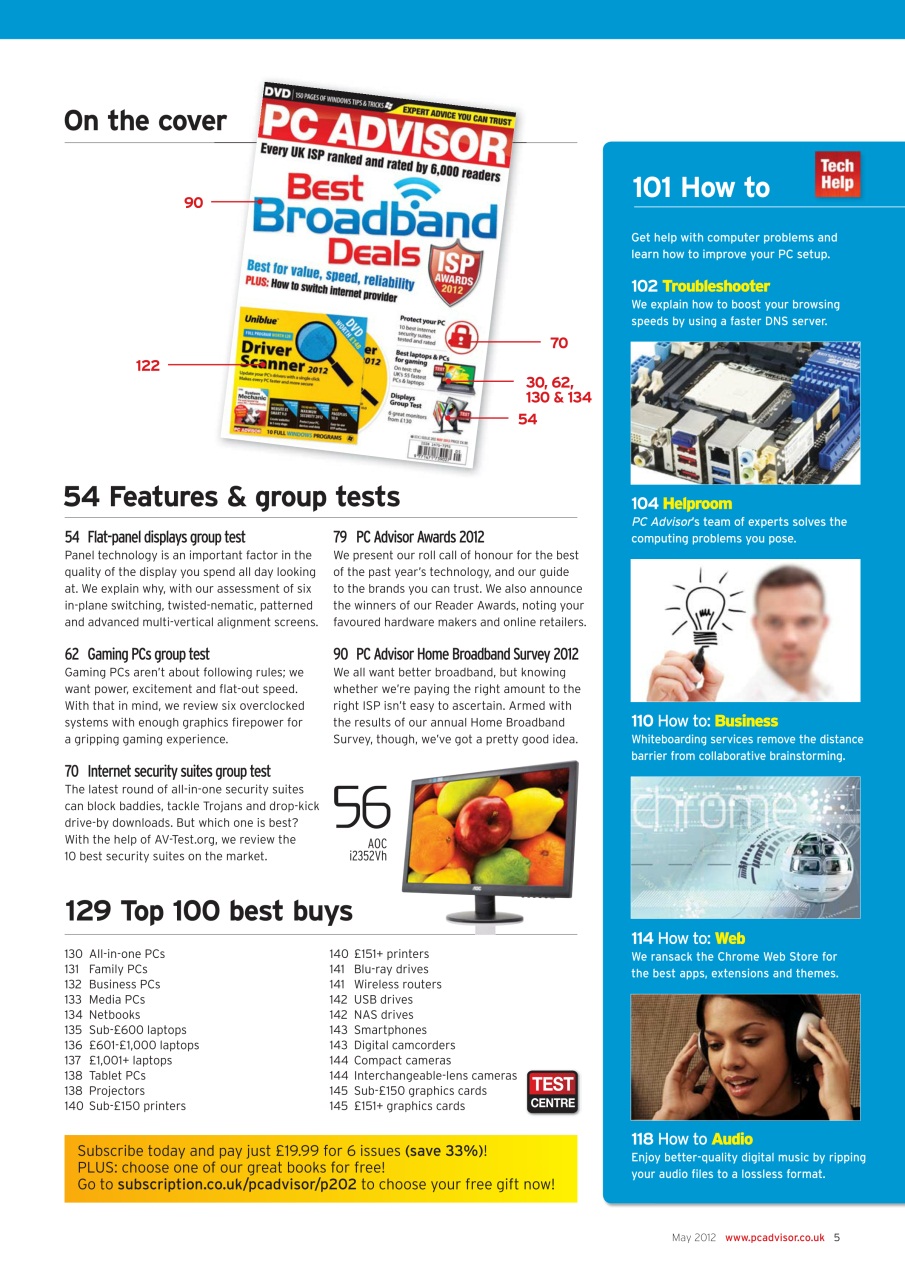 Tech Advisor Preview Pages