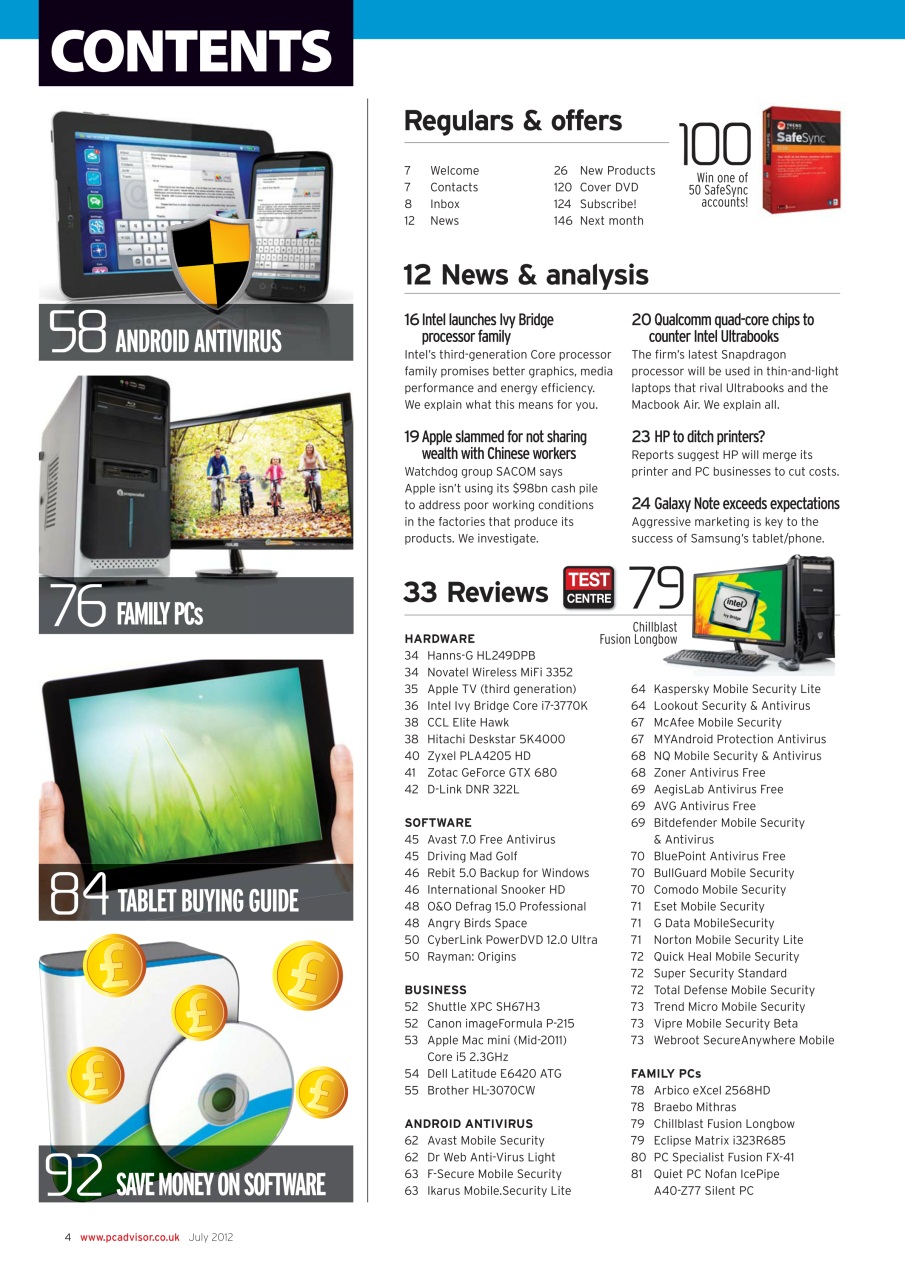 Tech Advisor Preview Pages