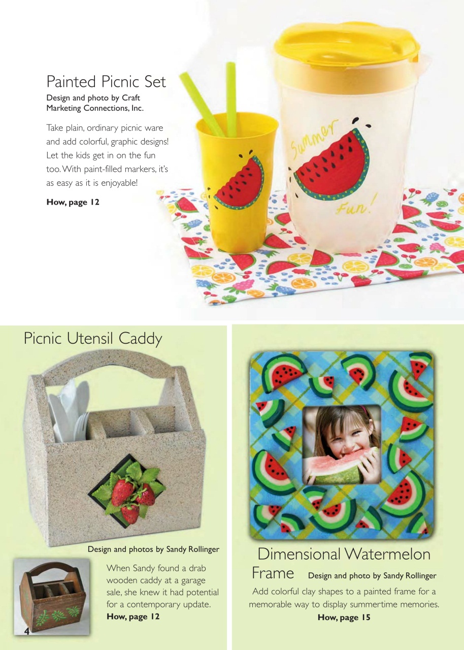 Craft & Home Projects Preview Pages