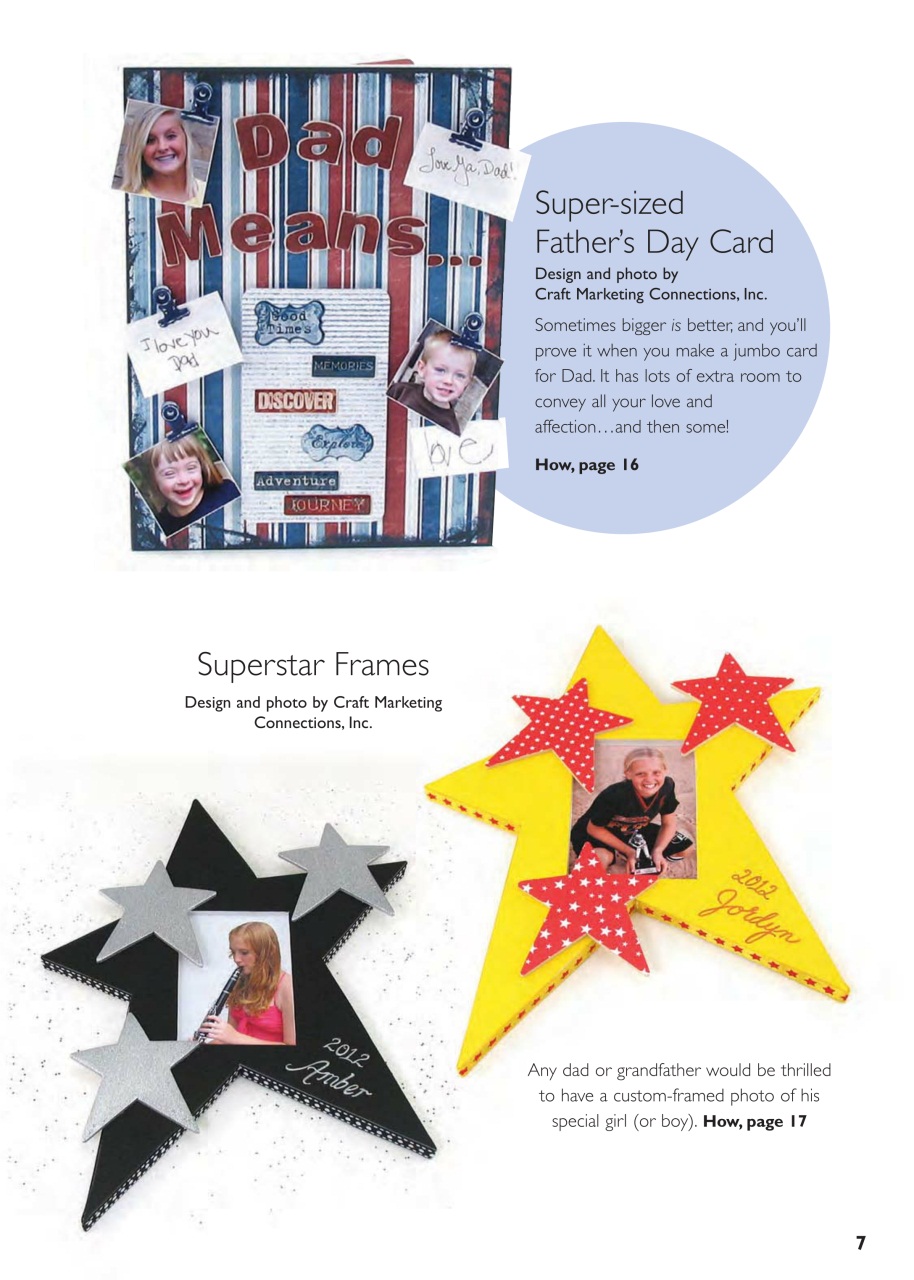 Craft & Home Projects Preview Pages