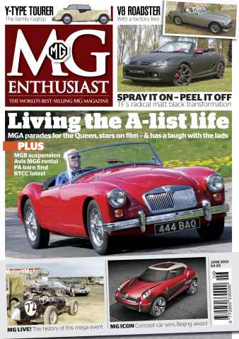 MG Enthusiast issue MG Enthusiast June 2012