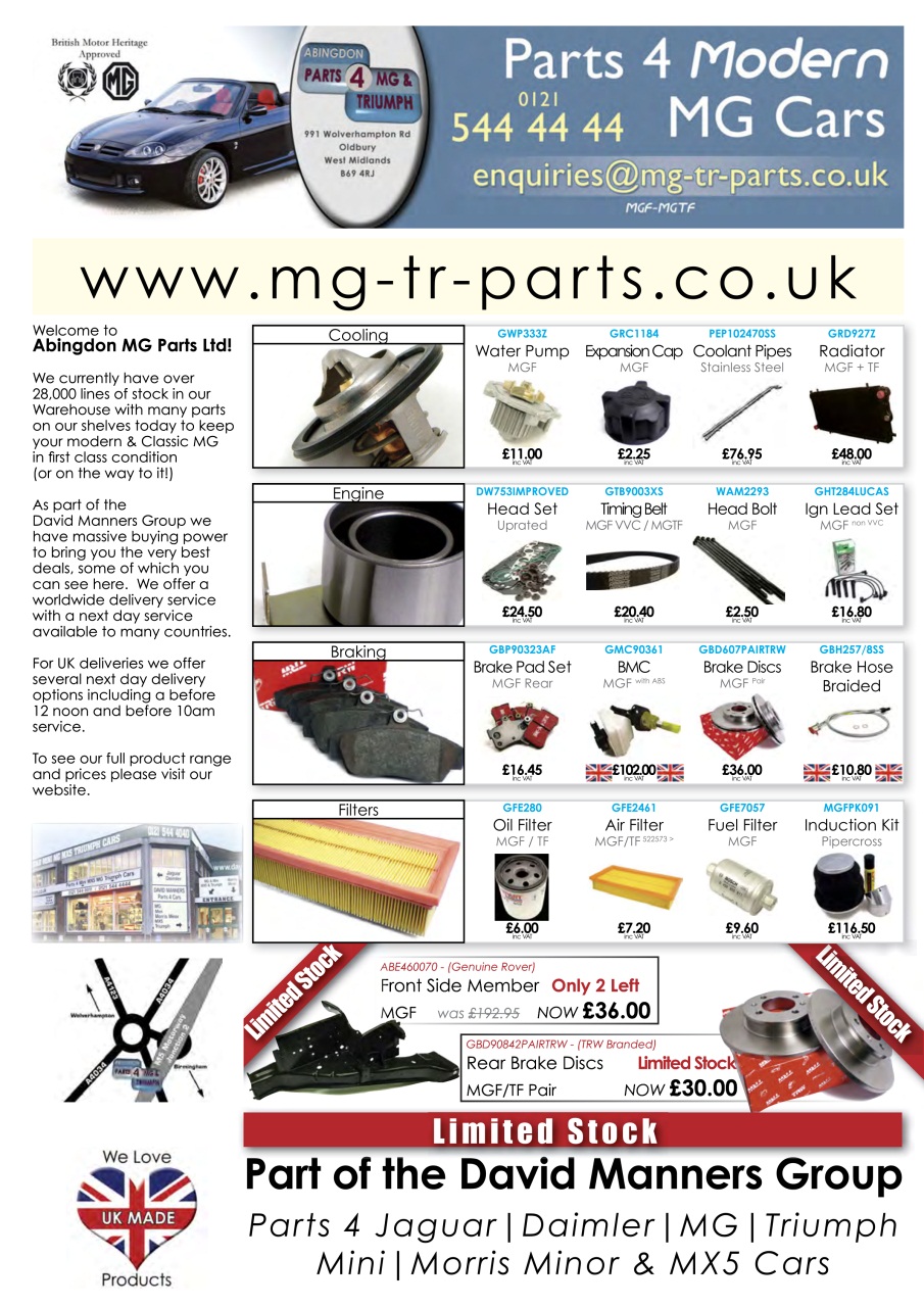 MG Enthusiast Preview Pages