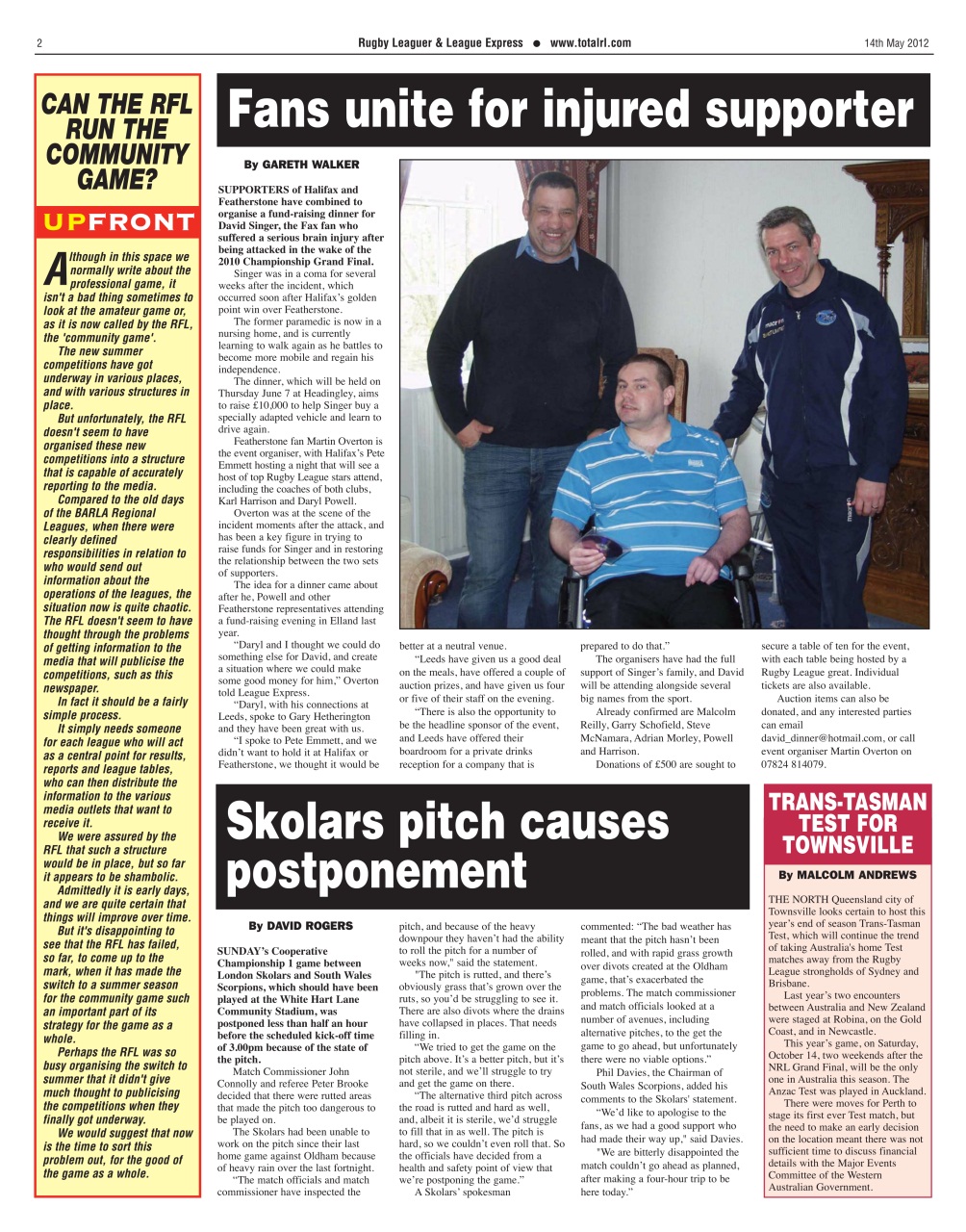 League Express Preview Pages