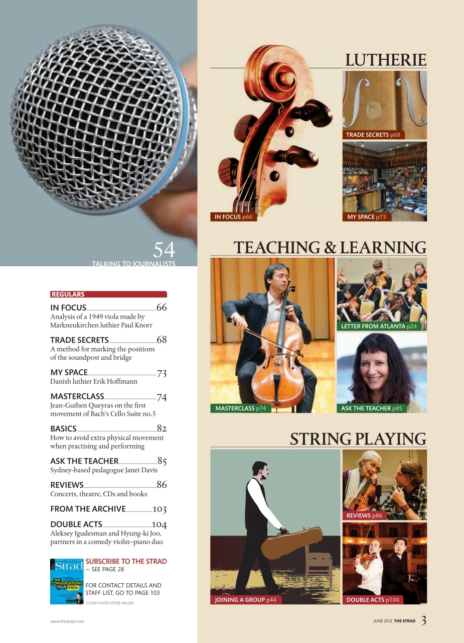 The Strad Preview Pages