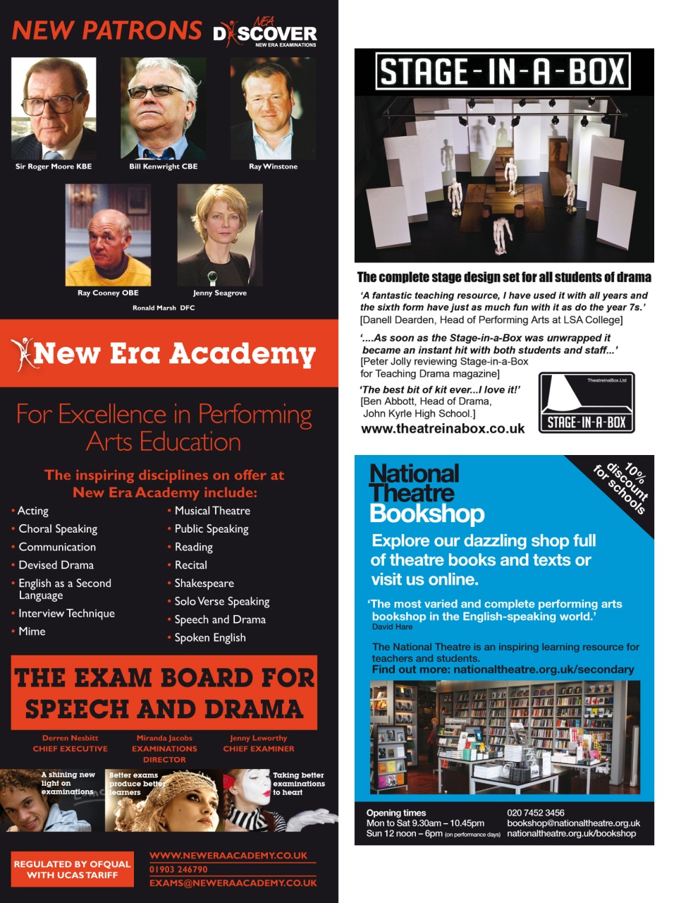 Drama and Theatre Preview Pages