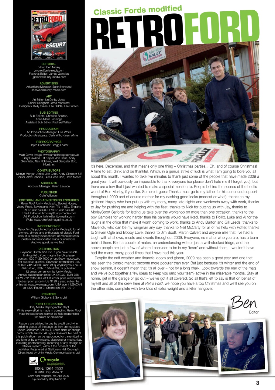 Retro Ford Preview Pages