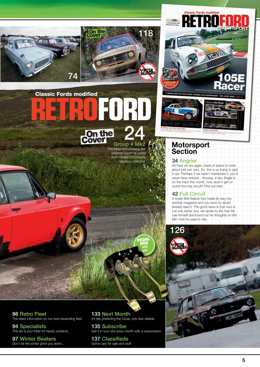 Retro Ford Preview Pages