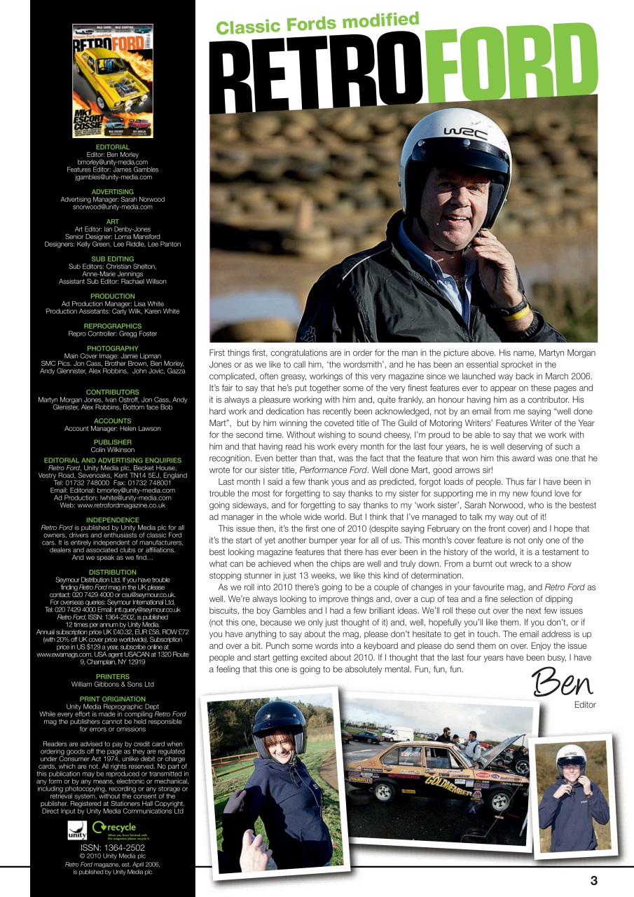 Retro Ford Preview Pages