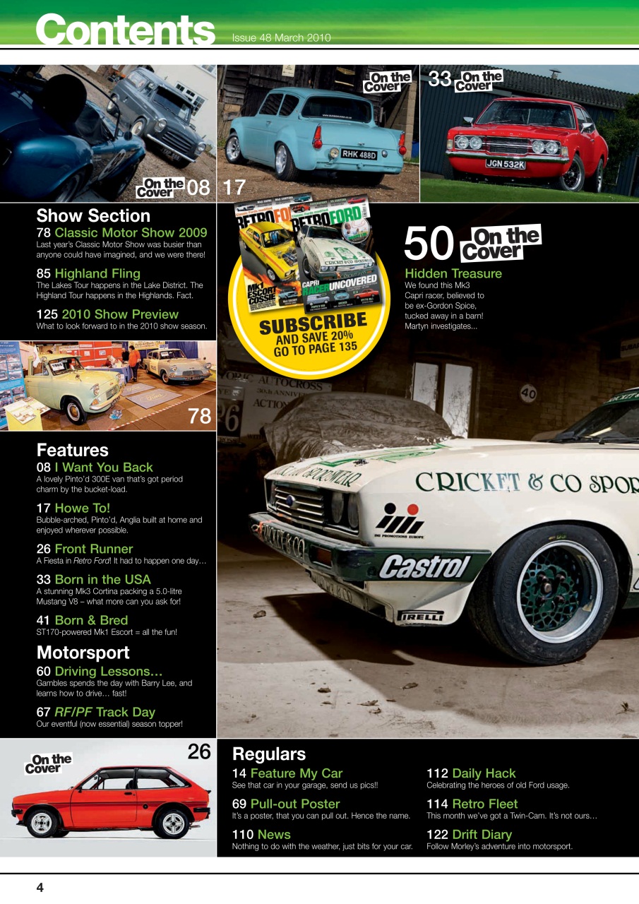 Retro Ford Preview Pages