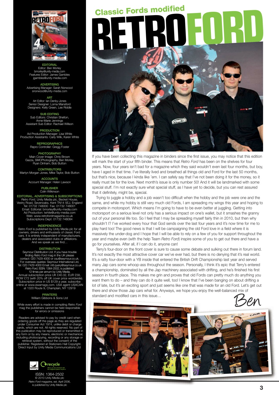 Retro Ford Preview Pages