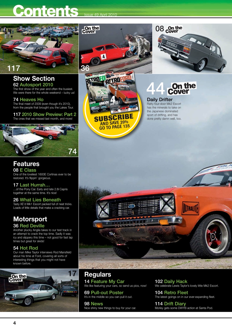 Retro Ford Preview Pages
