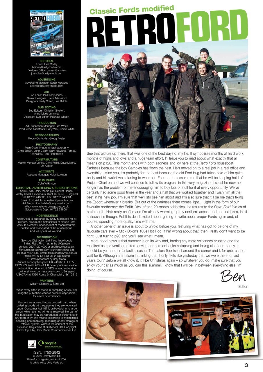 Retro Ford Preview Pages