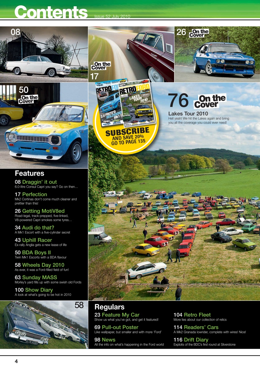 Retro Ford Preview Pages