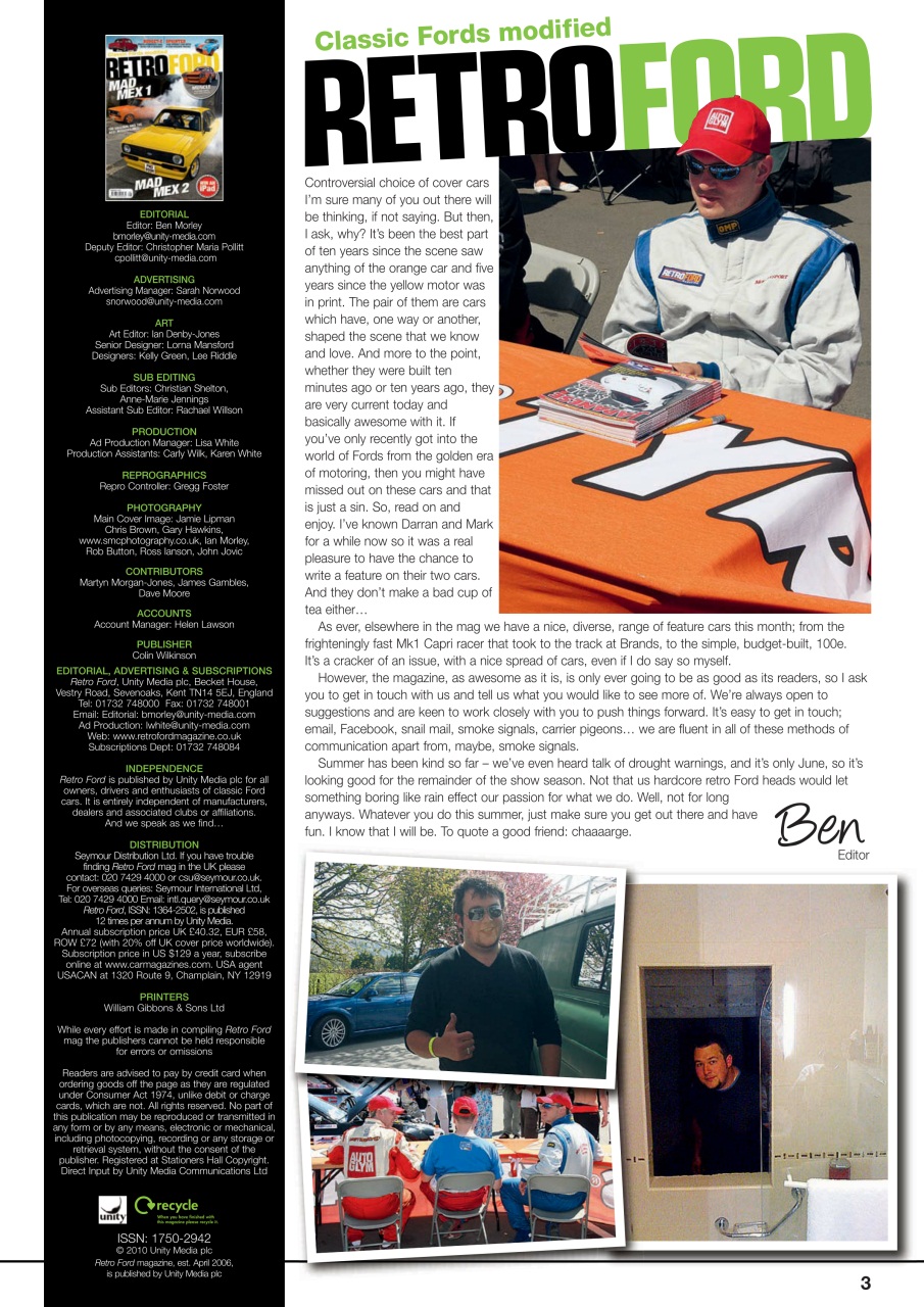 Retro Ford Preview Pages