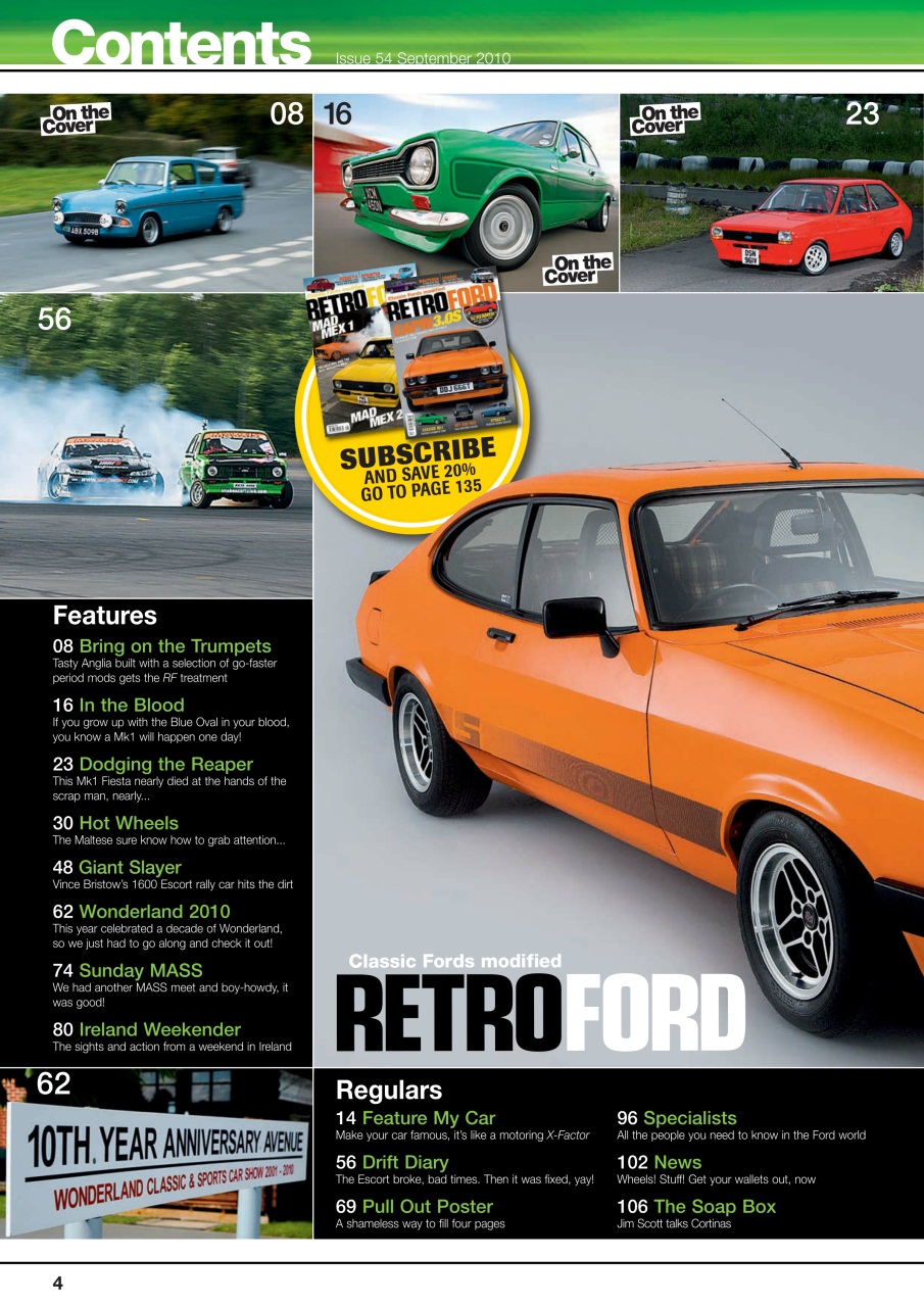 Retro Ford Preview Pages