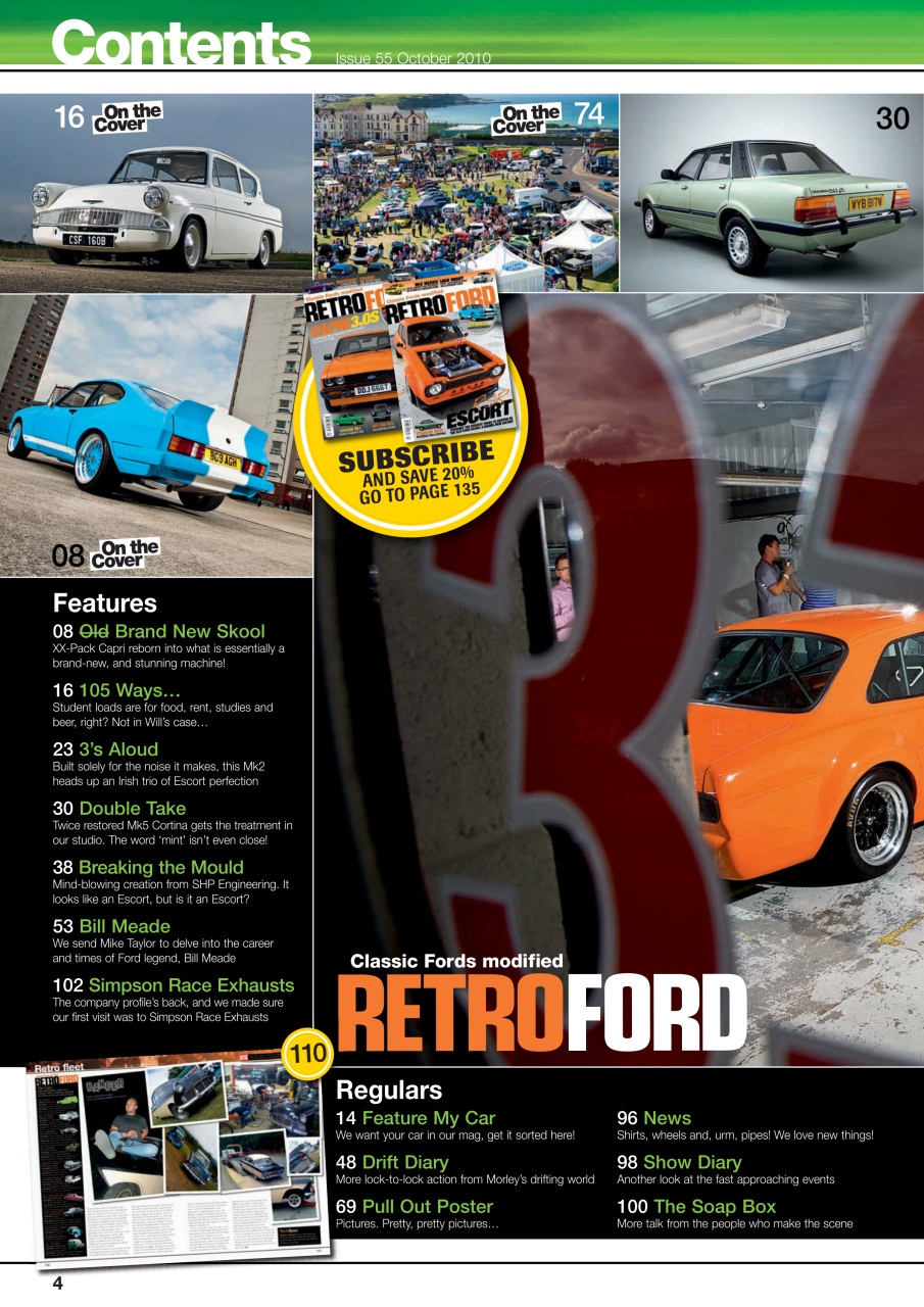 Retro Ford Preview Pages