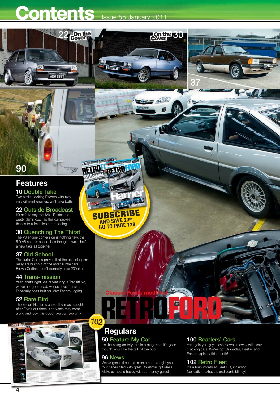 Retro Ford Preview Pages