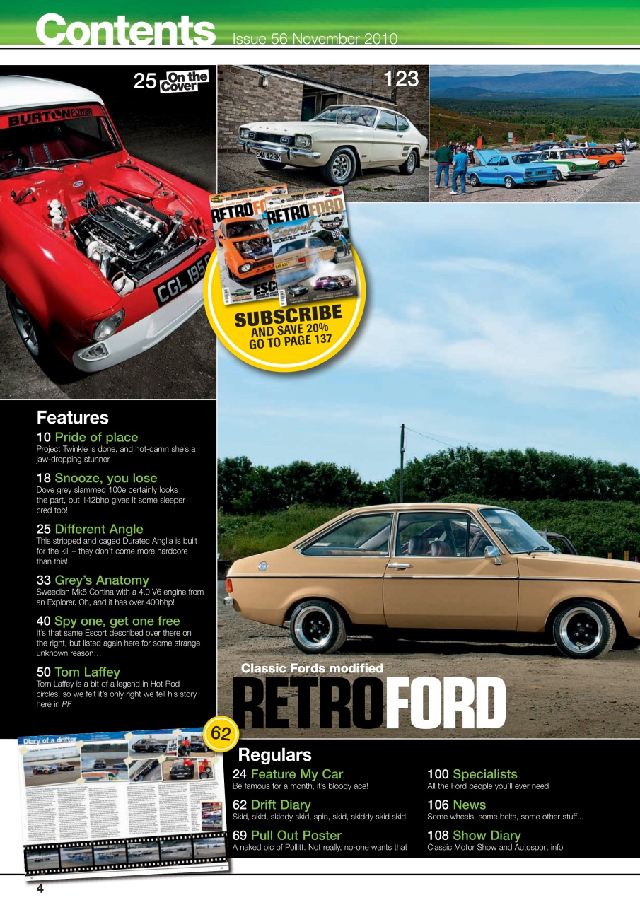 Retro Ford Preview Pages