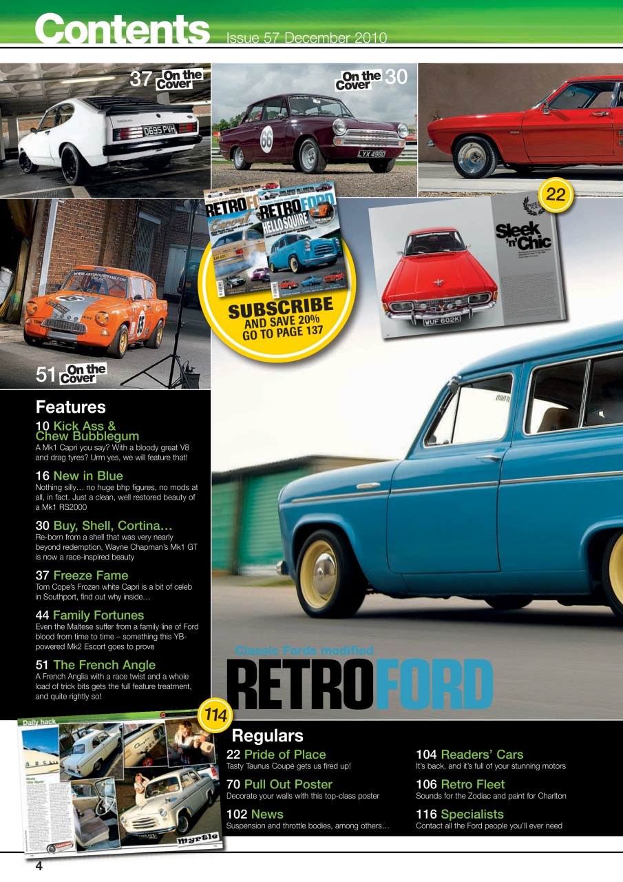 Retro Ford Preview Pages