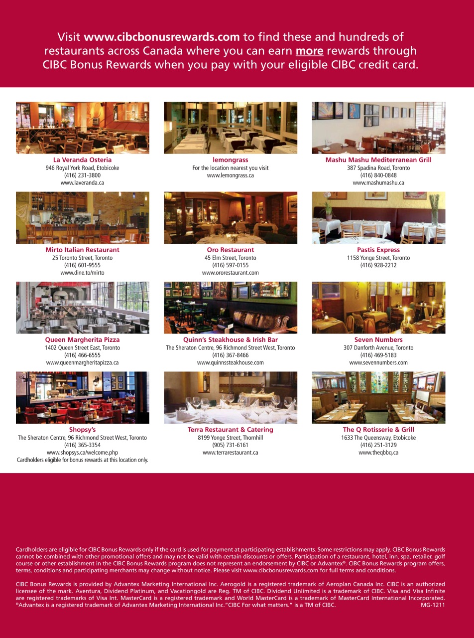 Toronto Life Preview Pages