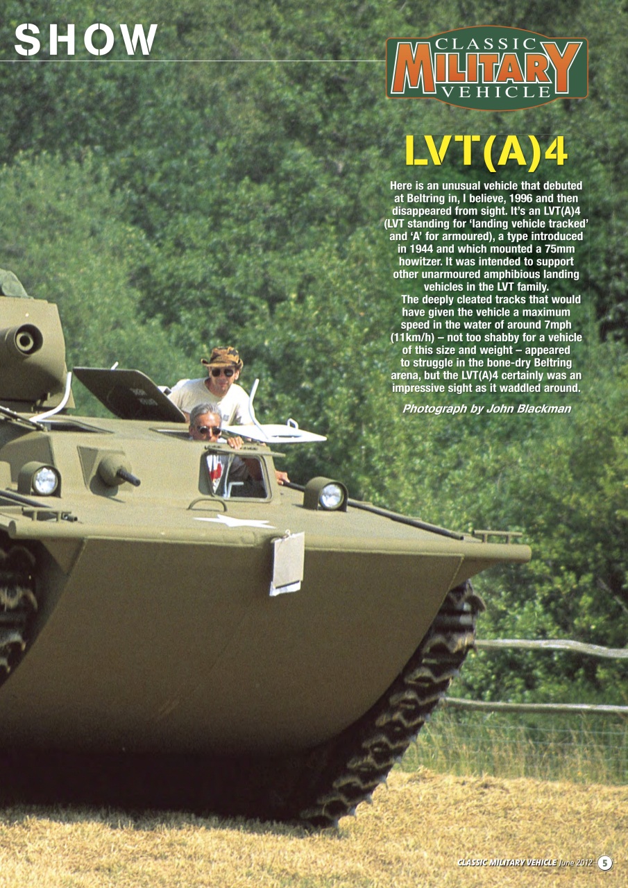 Classic Military Vehicle Preview Pages