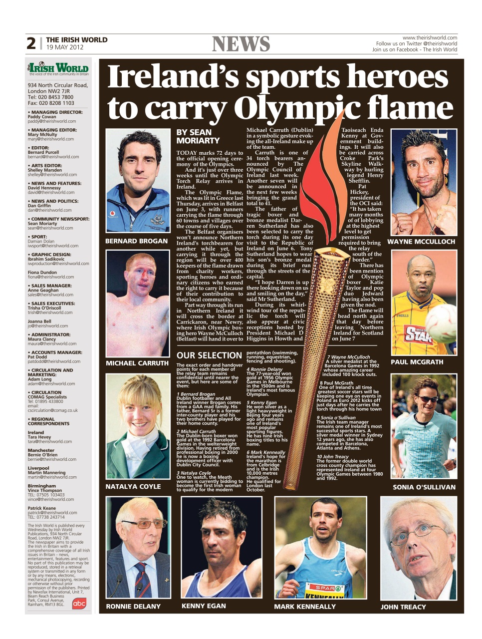 Irish World Preview Pages