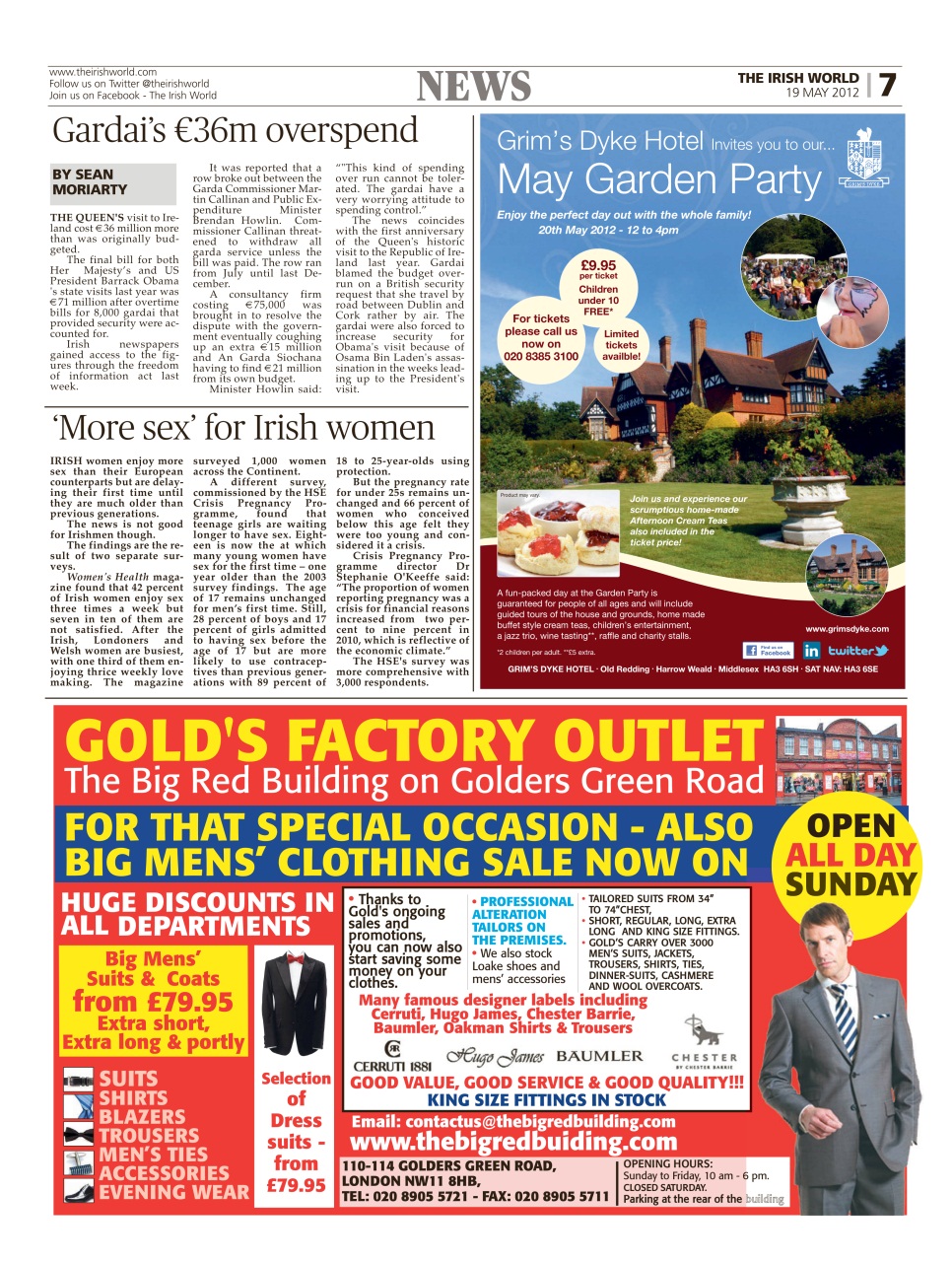 Irish World Preview Pages