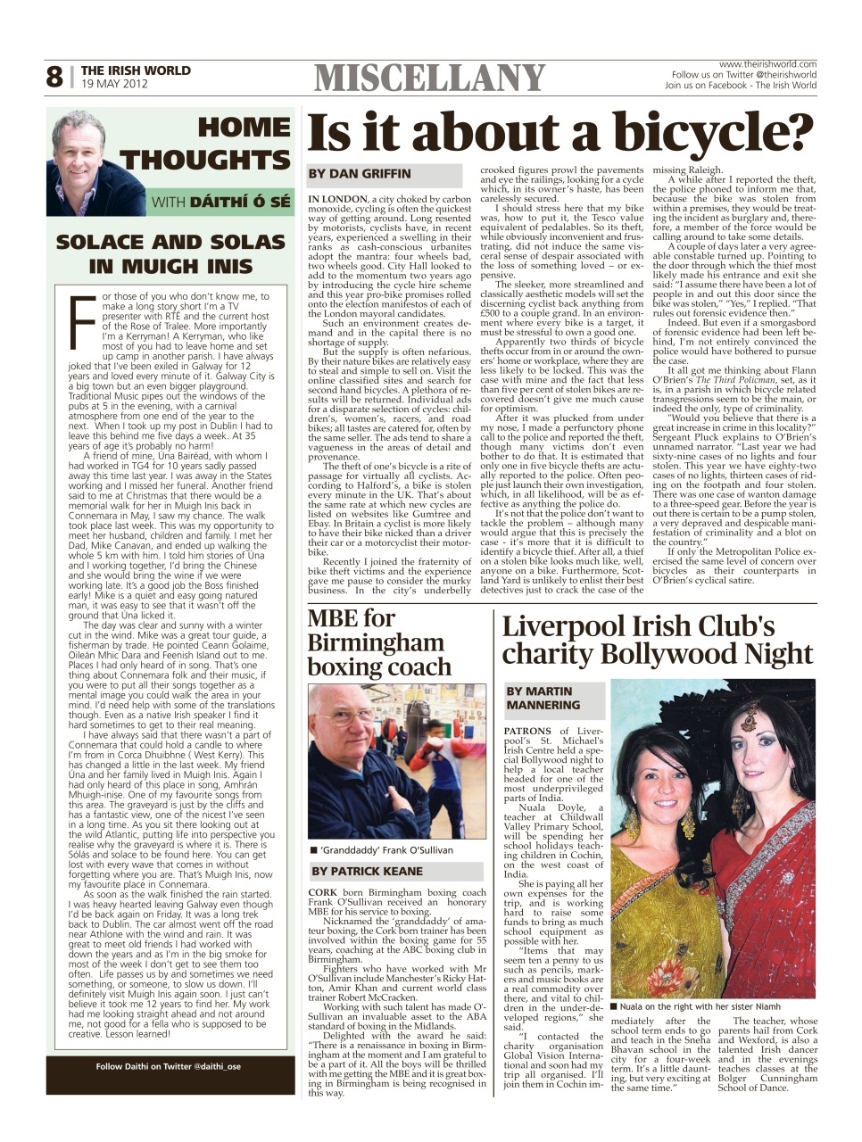 Irish World Preview Pages