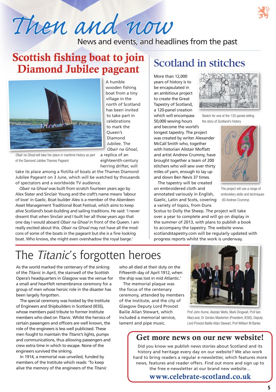 Scottish Memories Preview Pages
