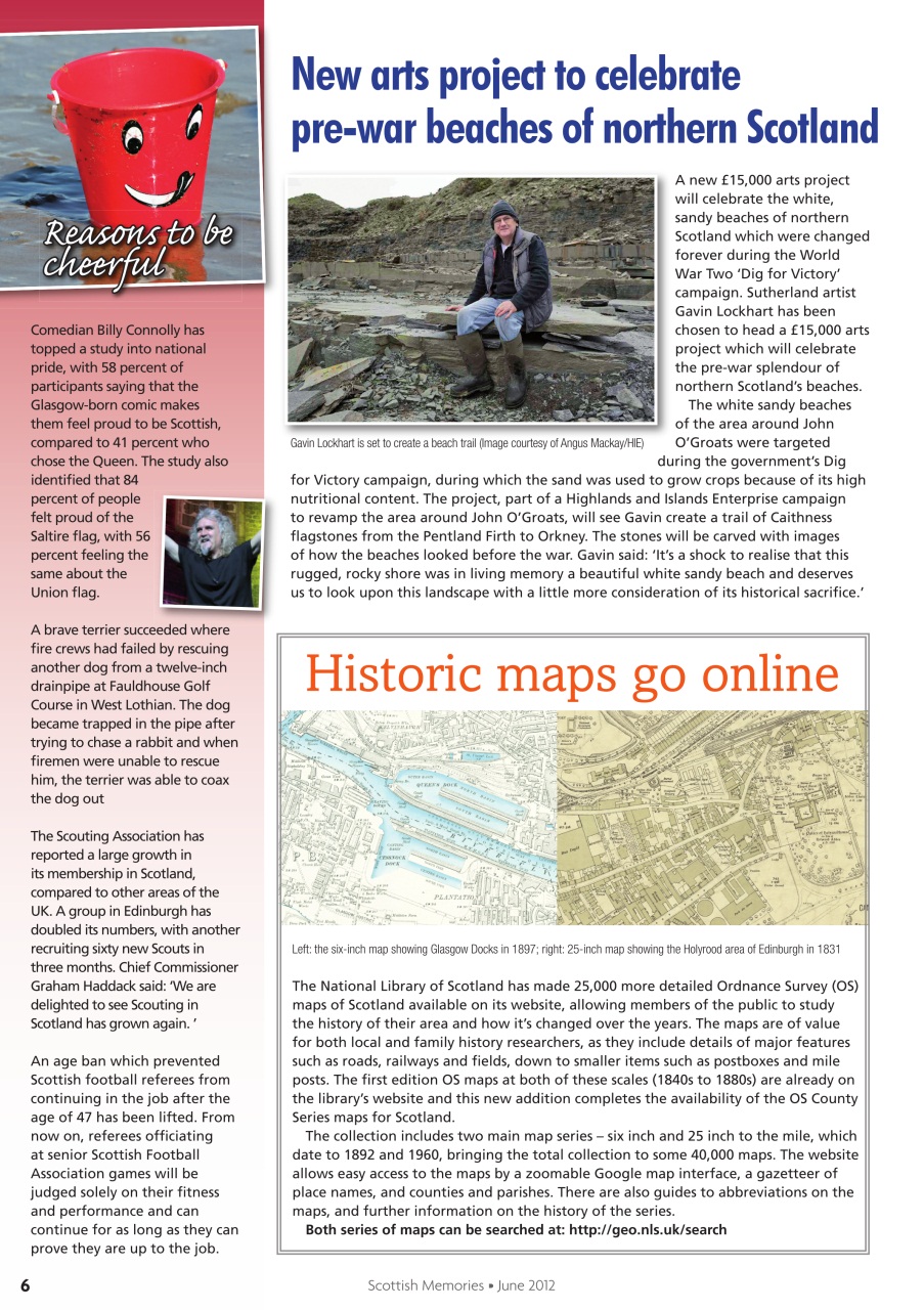 Scottish Memories Preview Pages