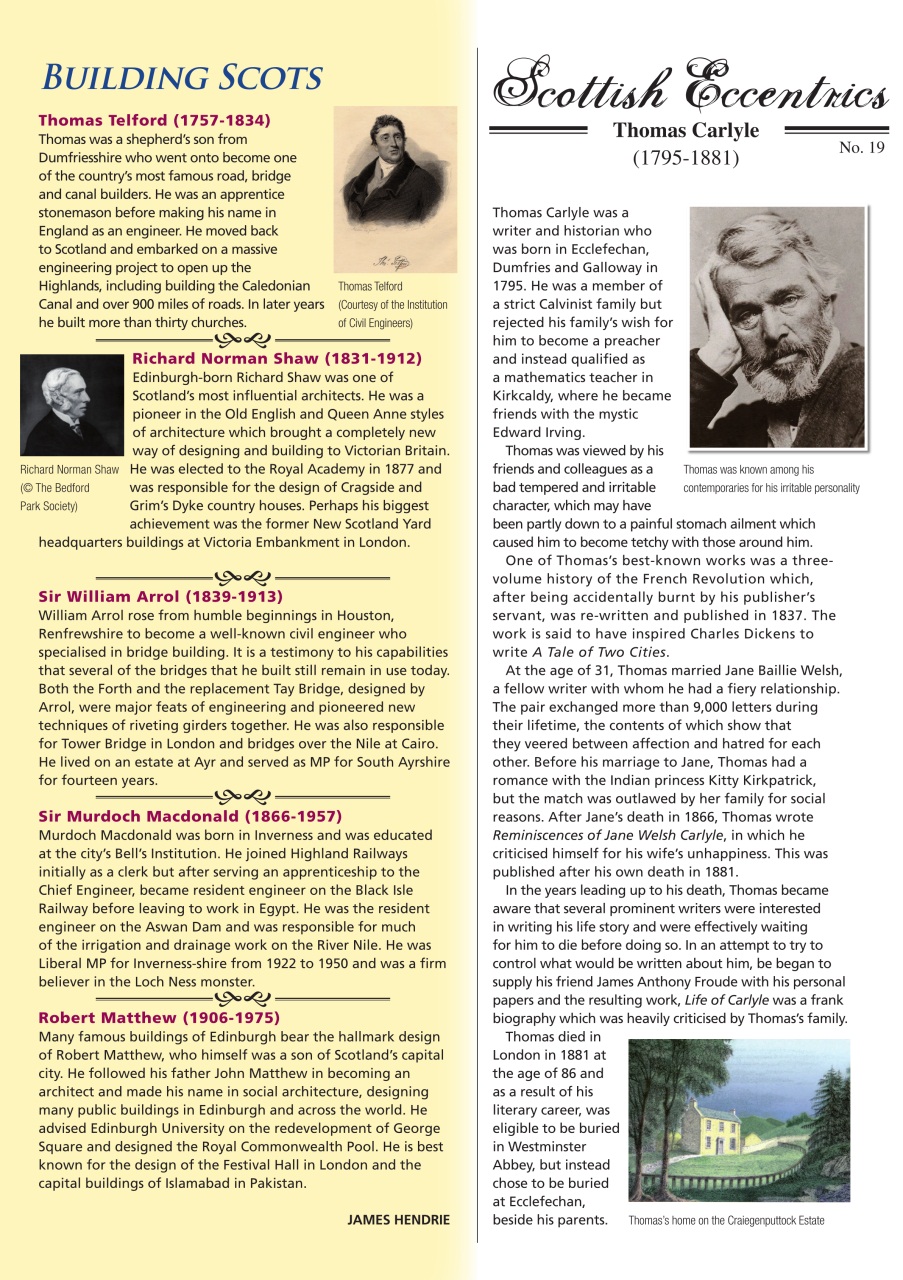 Scottish Memories Preview Pages