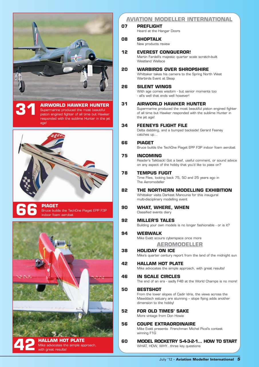 Aviation Modeller International Preview Pages