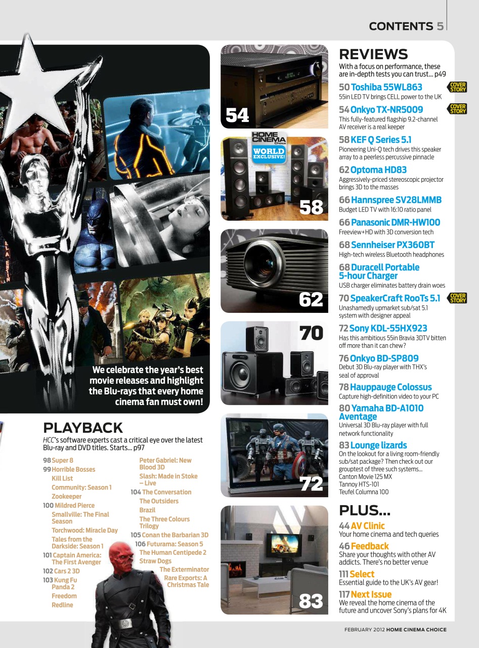 Home Cinema Choice Preview Pages