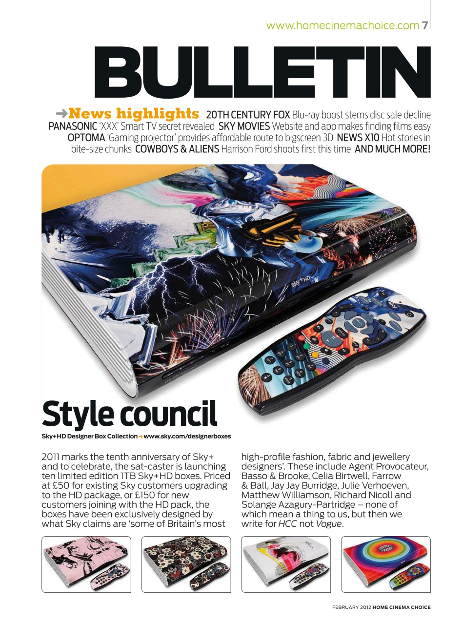 Home Cinema Choice Preview Pages