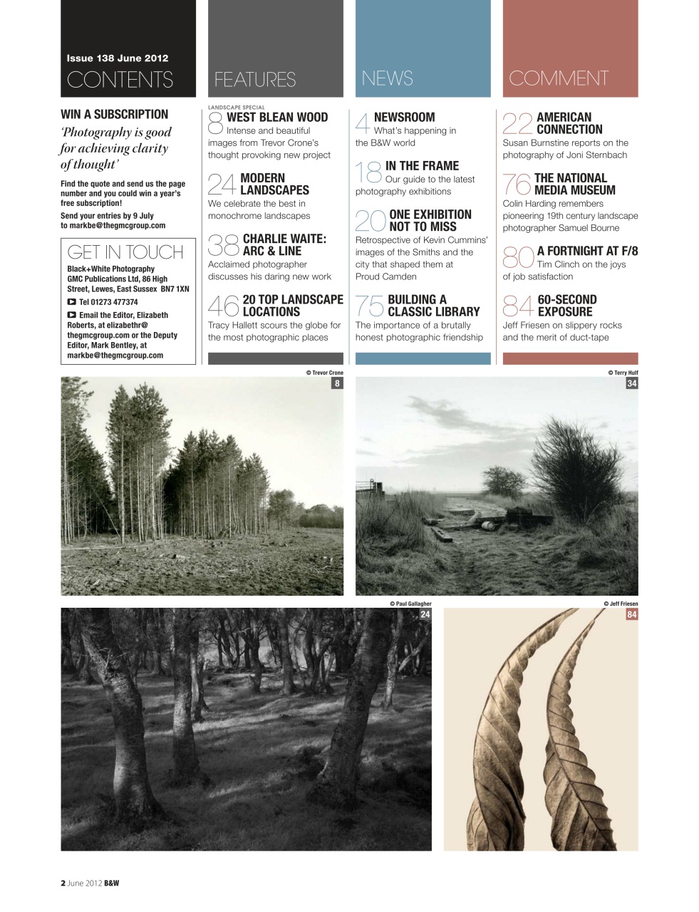 Black+White Photography Preview Pages