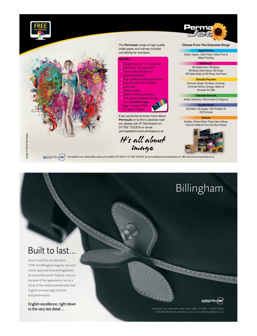 Black+White Photography Preview Pages