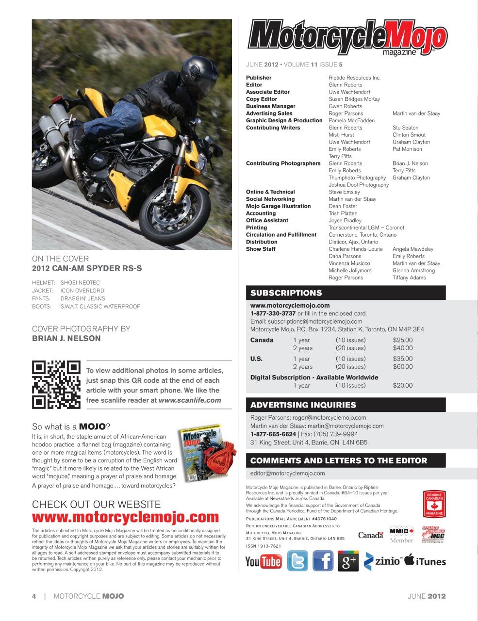 Motorcycle Mojo Preview Pages