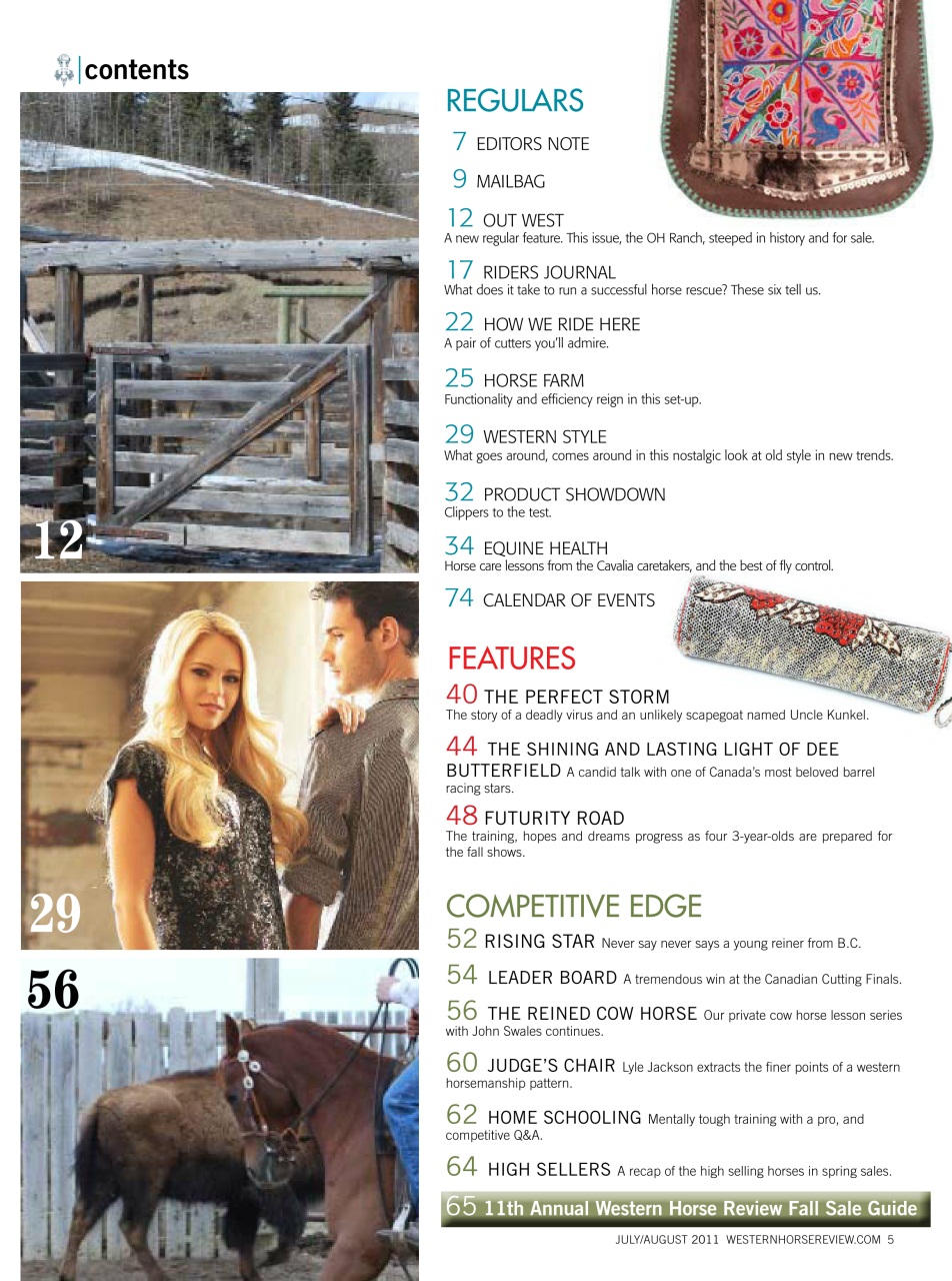 Western Horse Review Preview Pages