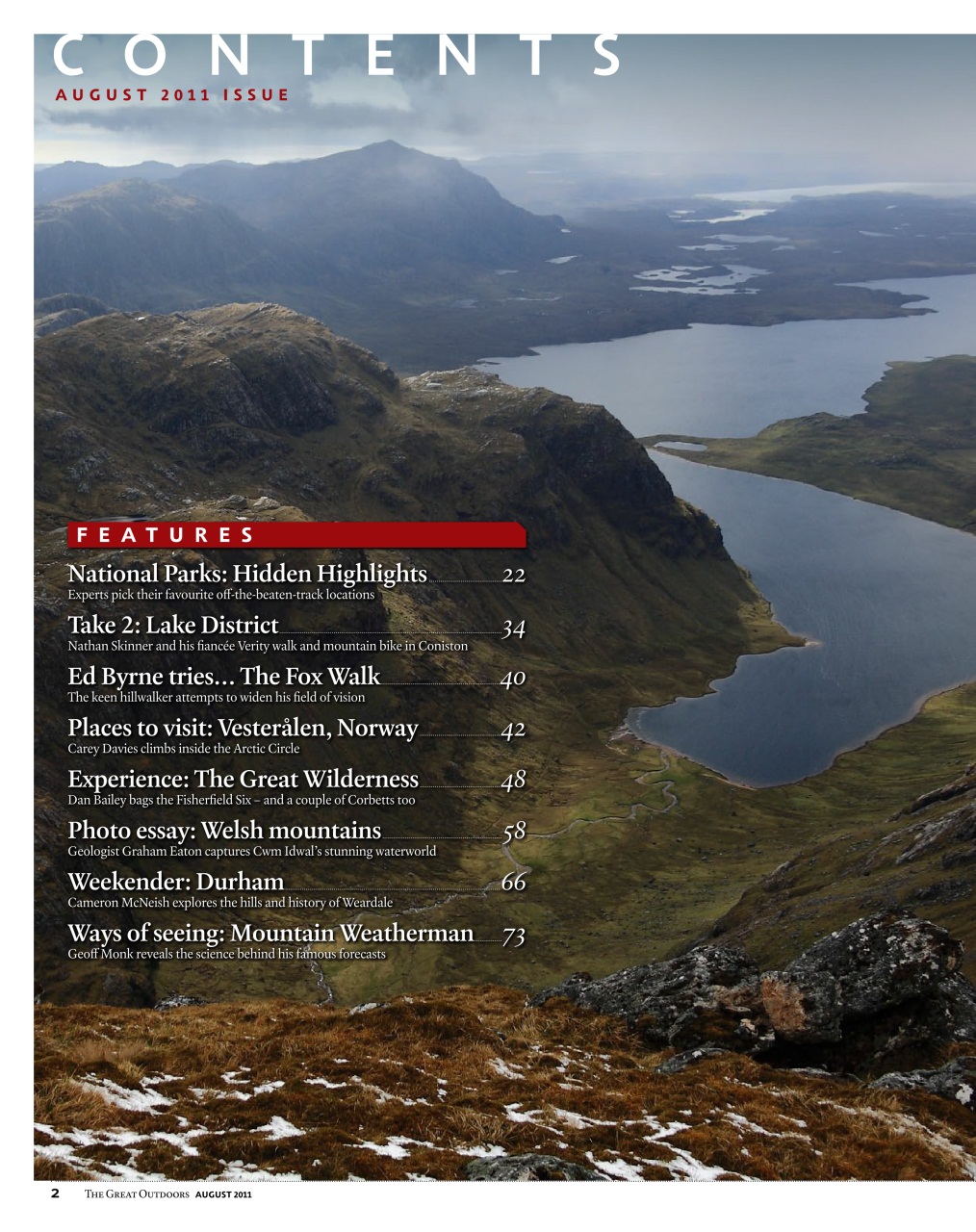 TGO - The Great Outdoors Magazine Preview Pages