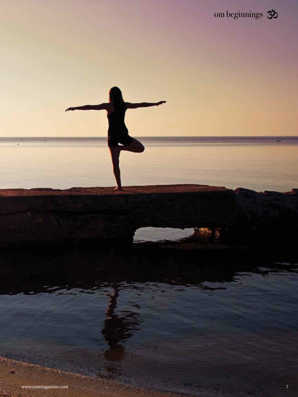 OM Yoga Magazine Preview Pages
