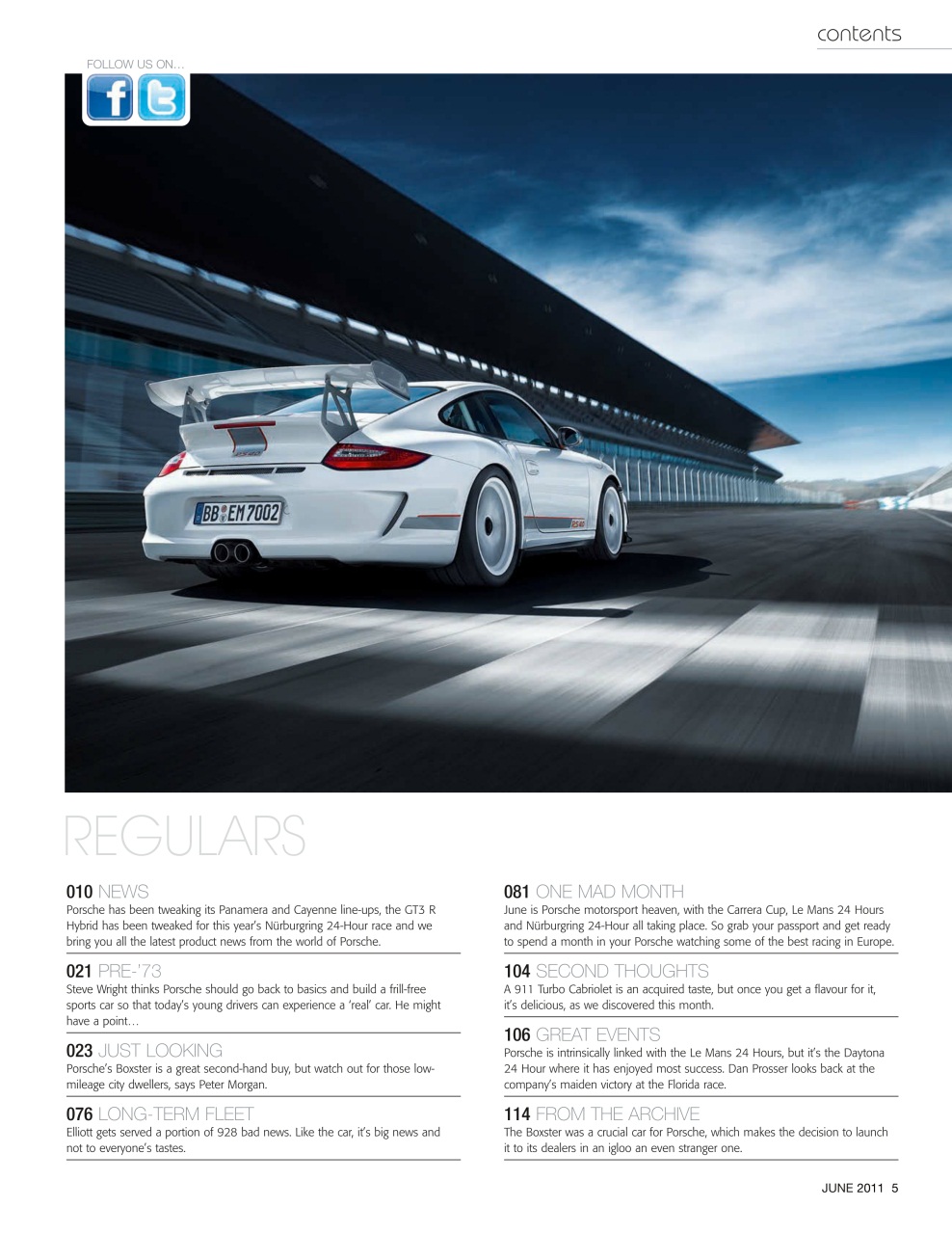 GT Porsche Preview Pages