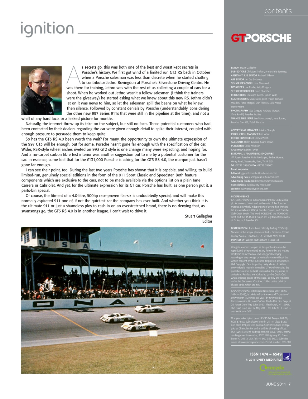 GT Porsche Preview Pages