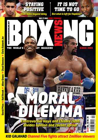 Boxing News issue 17th May 2012