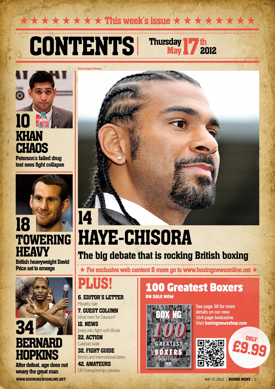 Boxing News Preview Pages