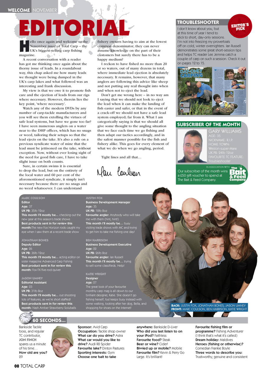 Total Carp Preview Pages