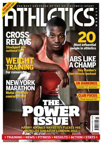 AW – Athletics Weekly Magazine issue AW Nov 10 2011