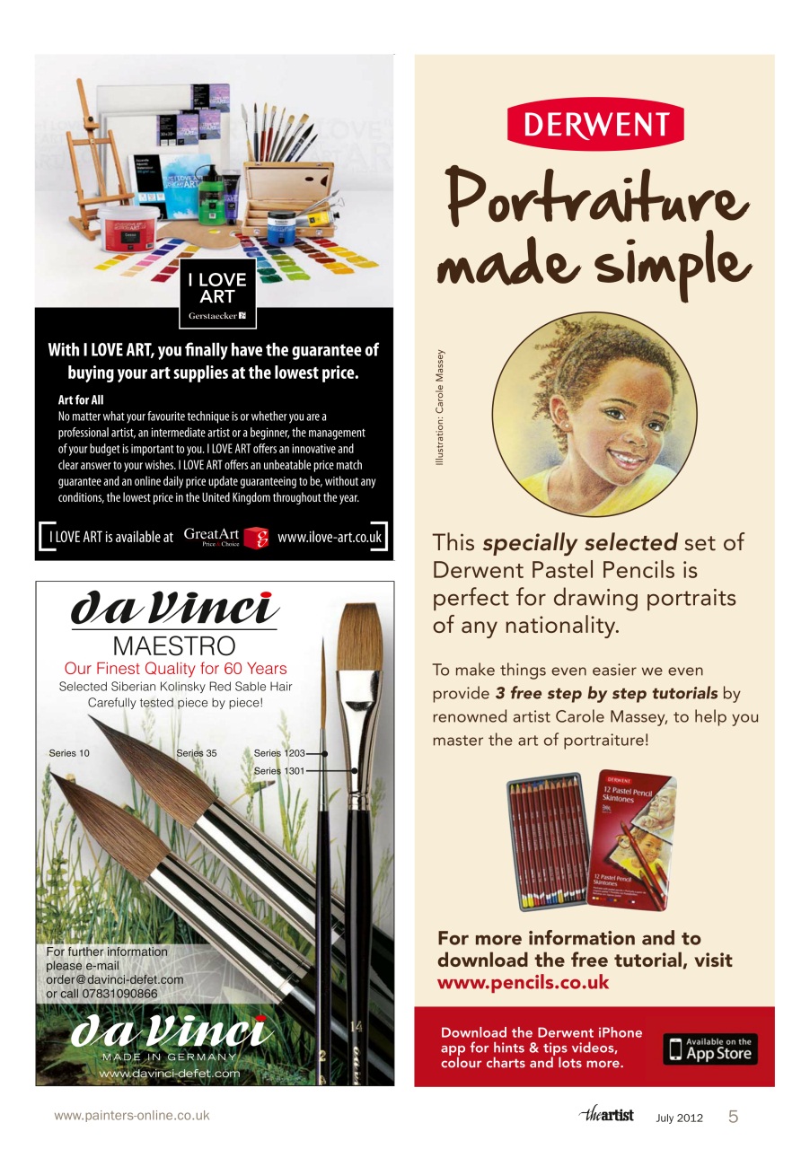 The Artist Preview Pages