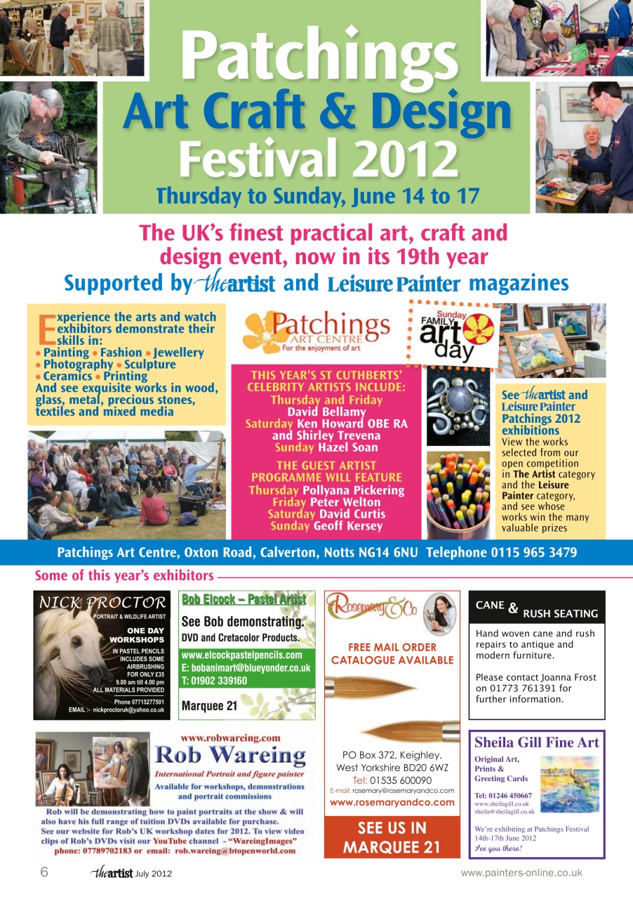 The Artist Preview Pages