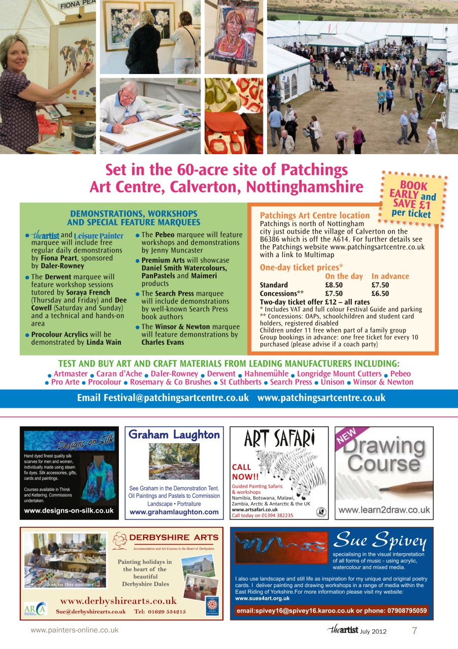 The Artist Preview Pages